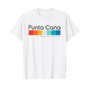 Punta Cana Dominican Republic Retro  T-Shirt